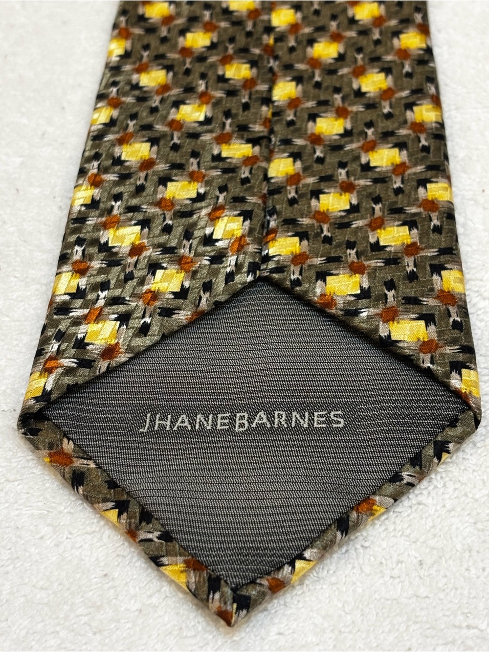Brand New Stylish Tie By Jhane Barnes - Picture 3 of 4